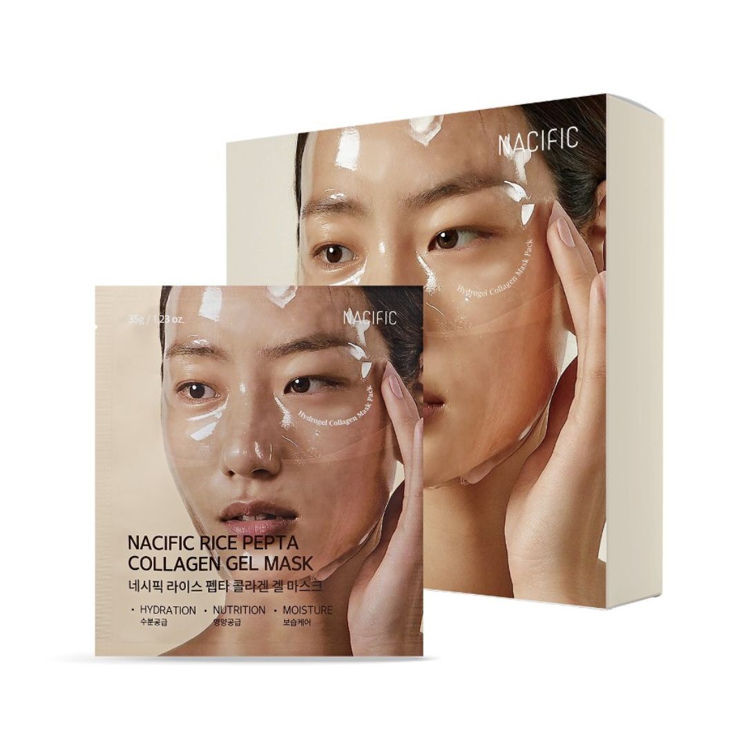 Rice Pepta Collagen Gel Mask-NACIFIC-HBYTALA