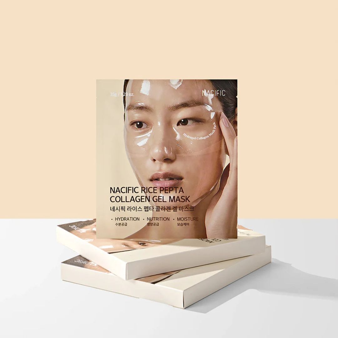 Rice Pepta Collagen Gel Mask-NACIFIC-HBYTALA