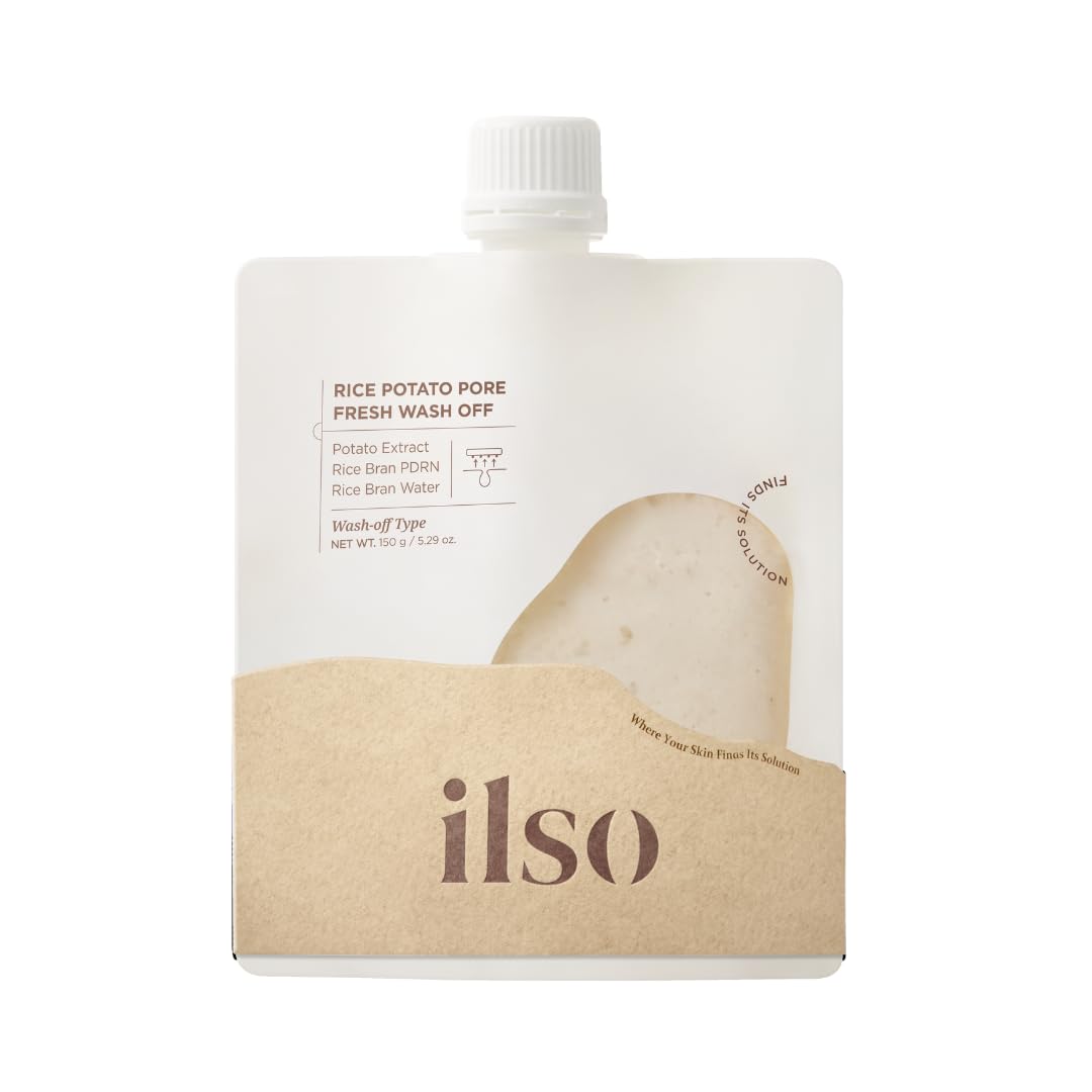 Rice Potato Pore Fresh Wash-Off Face Mask-ILSO-HBYTALA