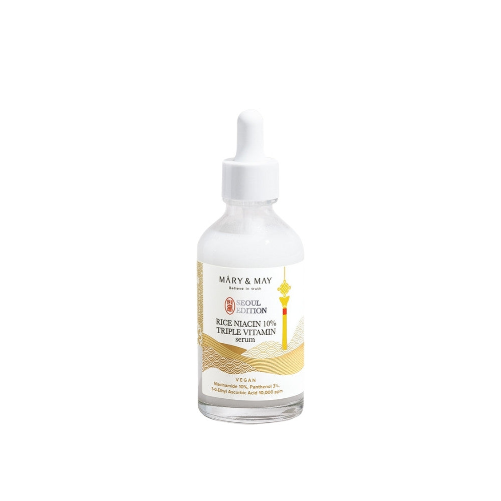 Rice niacin 10% Triple Vitamin Serum 80ml-MARY&MAY-HBYTALA