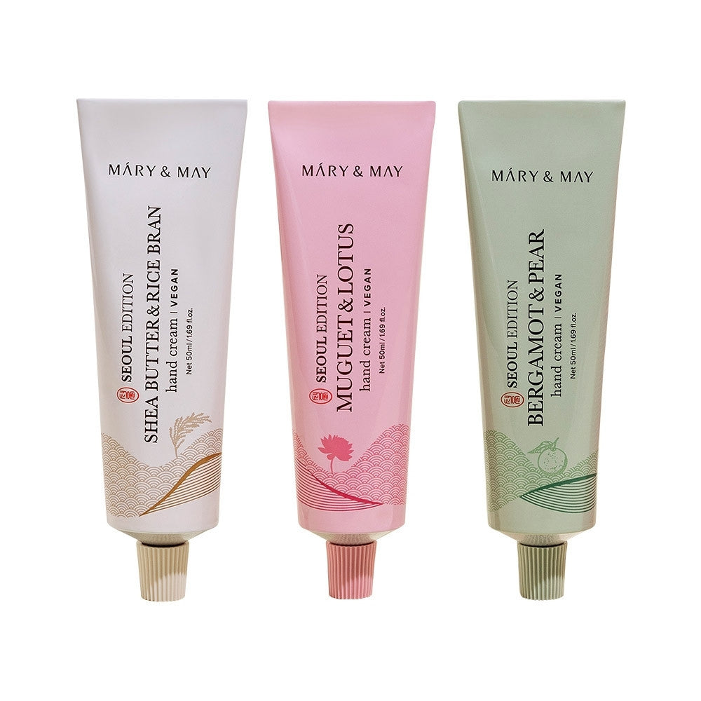 Seoul Edition Hand Cream Trio Set-MARY&MAY-HBYTALA