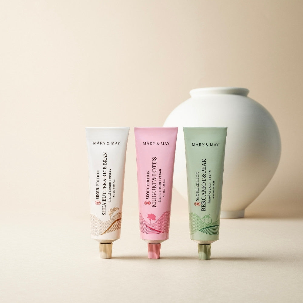 Seoul Edition Hand Cream Trio Set-MARY&MAY-HBYTALA