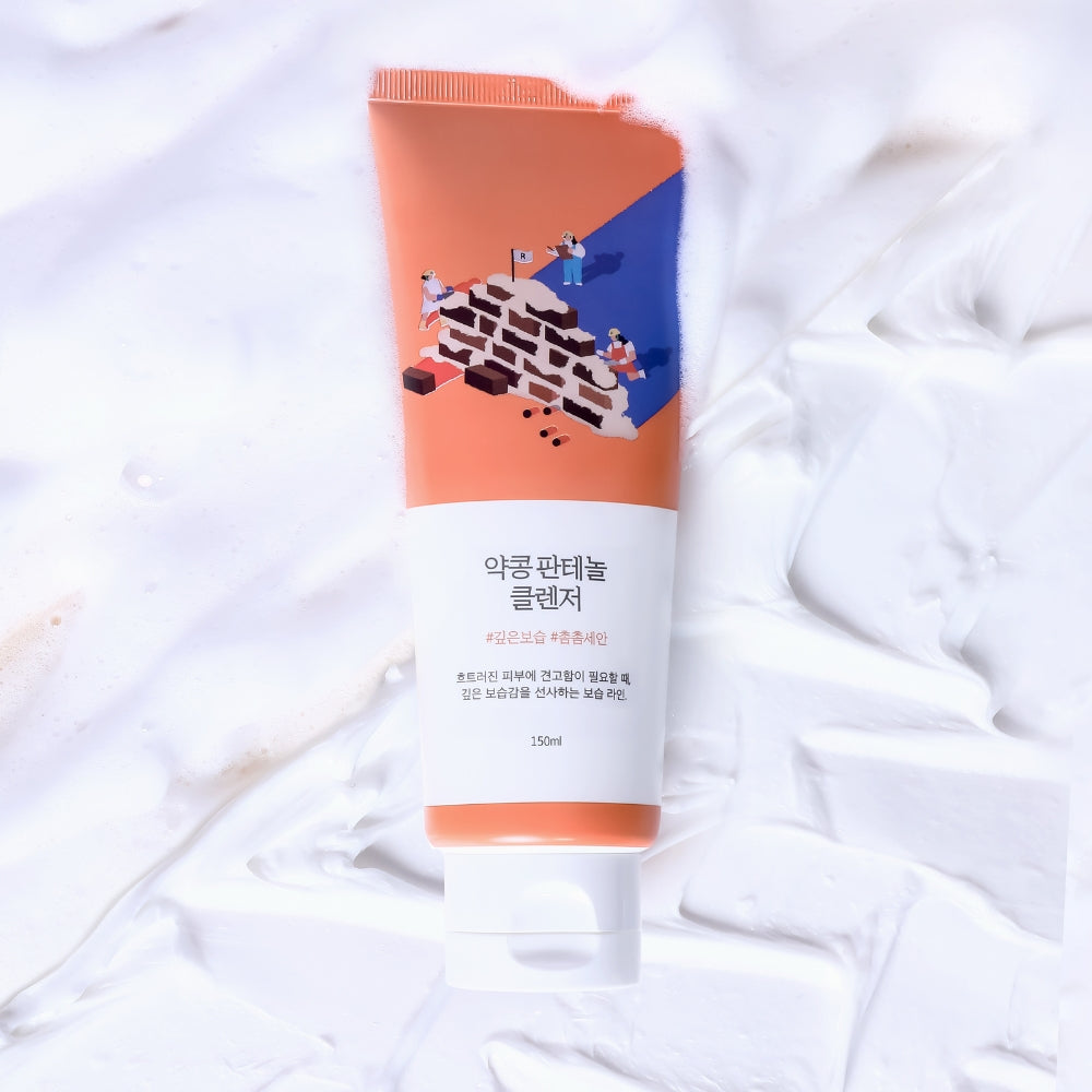 Soybean Panthenol Cleanser-ROUND LAB-HBYTALA