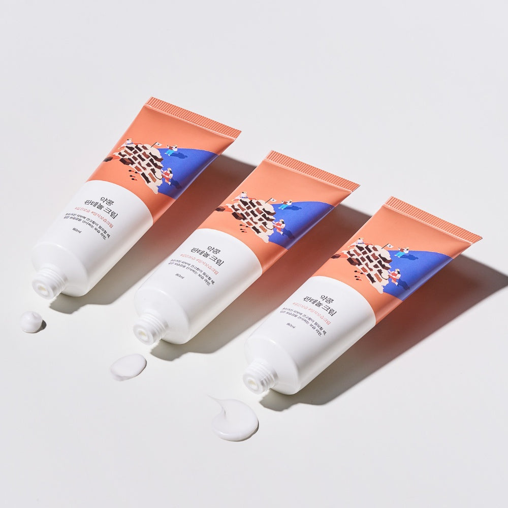 Soybean Panthenol Cream-ROUND LAB-HBYTALA