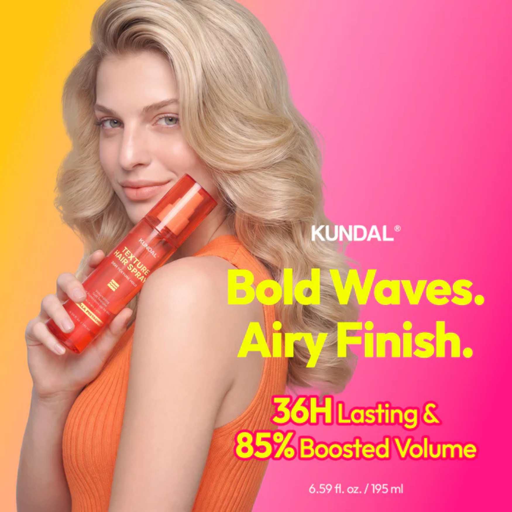 Texture Hair Spray 195 ML - Vanilla Pistachio-KUNDAL-HBYTALA