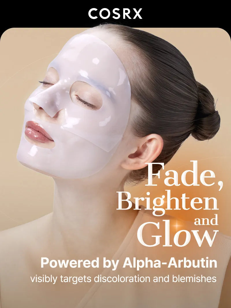 The Alpha-Arbutin Discoloration Care Hydrogel Mask_3ea-COSRX-HBYTALA