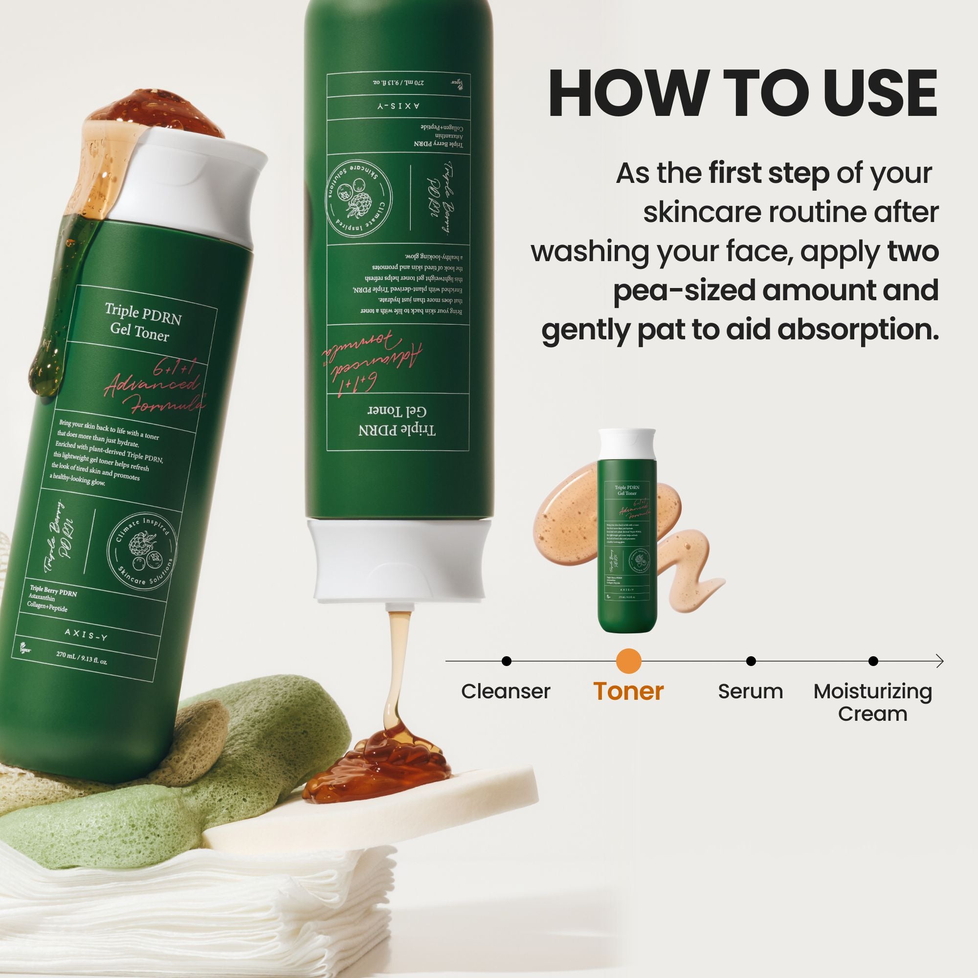 Triple PDRN Gel Toner-AXIS-Y-HBYTALA