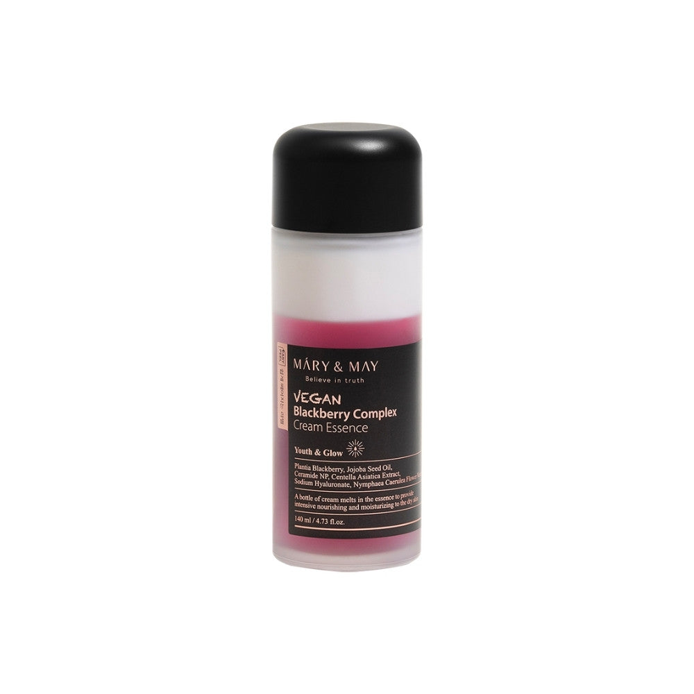 Vegan Blackberry Complex Cream Essence 140ml-MARY&MAY-HBYTALA
