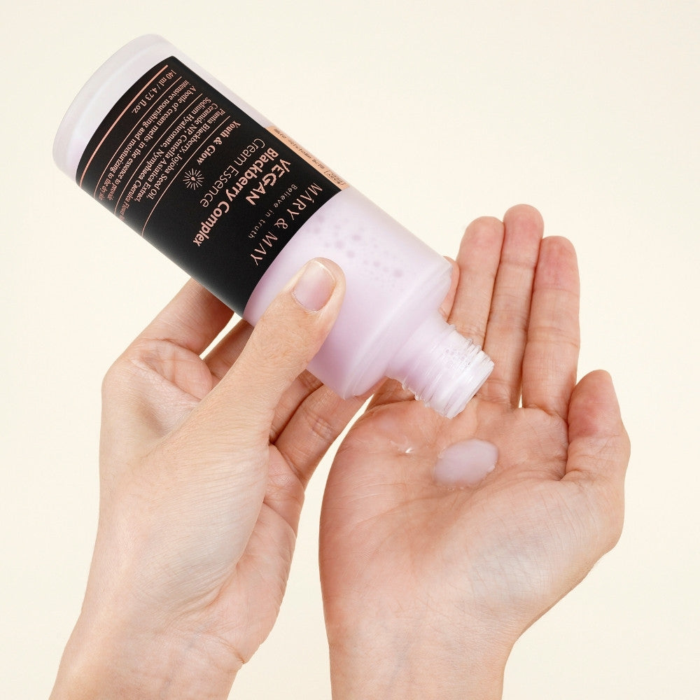 Vegan Blackberry Complex Cream Essence 140ml-MARY&MAY-HBYTALA