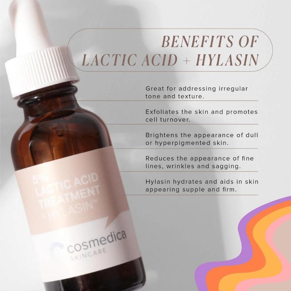 5% Lactic Acid Treatment + Hylasin-COSMEDICA SKINCARE-HBYTALA