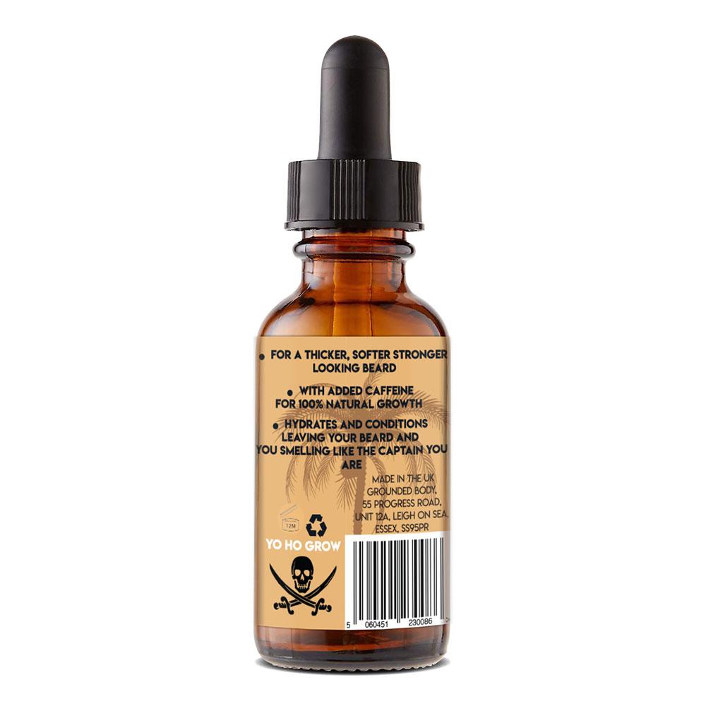 CAFFEINATED BEARD GROWTH & CONDITIONING OIL-GROUNDED BODY-HBYTALA