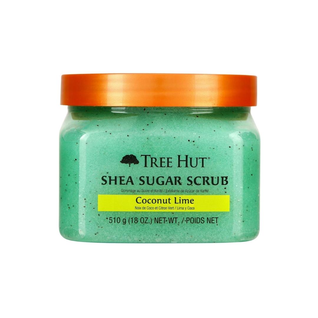 Coconut Lime Shea Sugar Exfoliating and Hydrating Body Scrub,-TREE HUT-HBYTALA