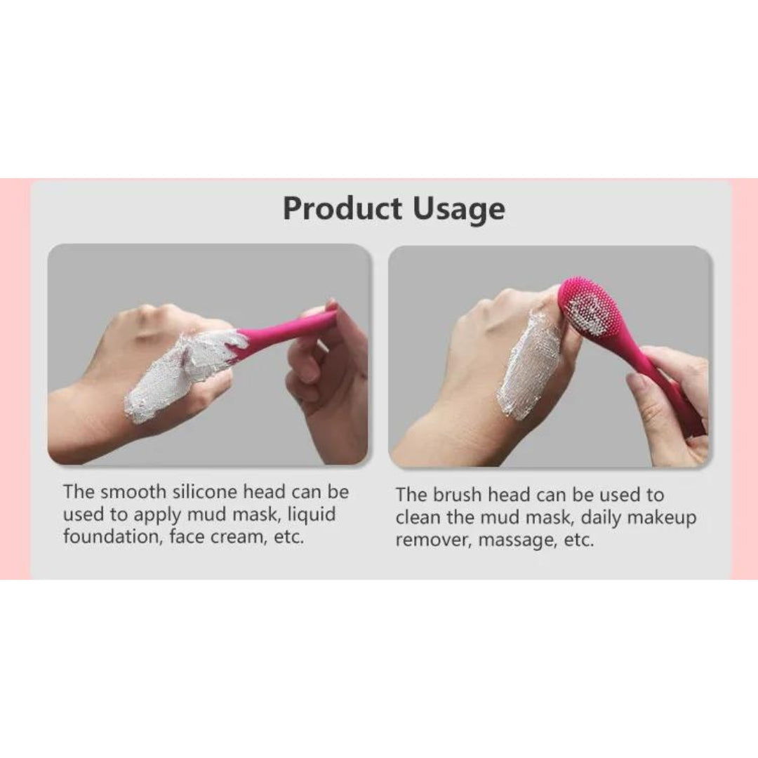 Face Mask Silicone Brushe Double ended-HBYTALA-HBYTALA