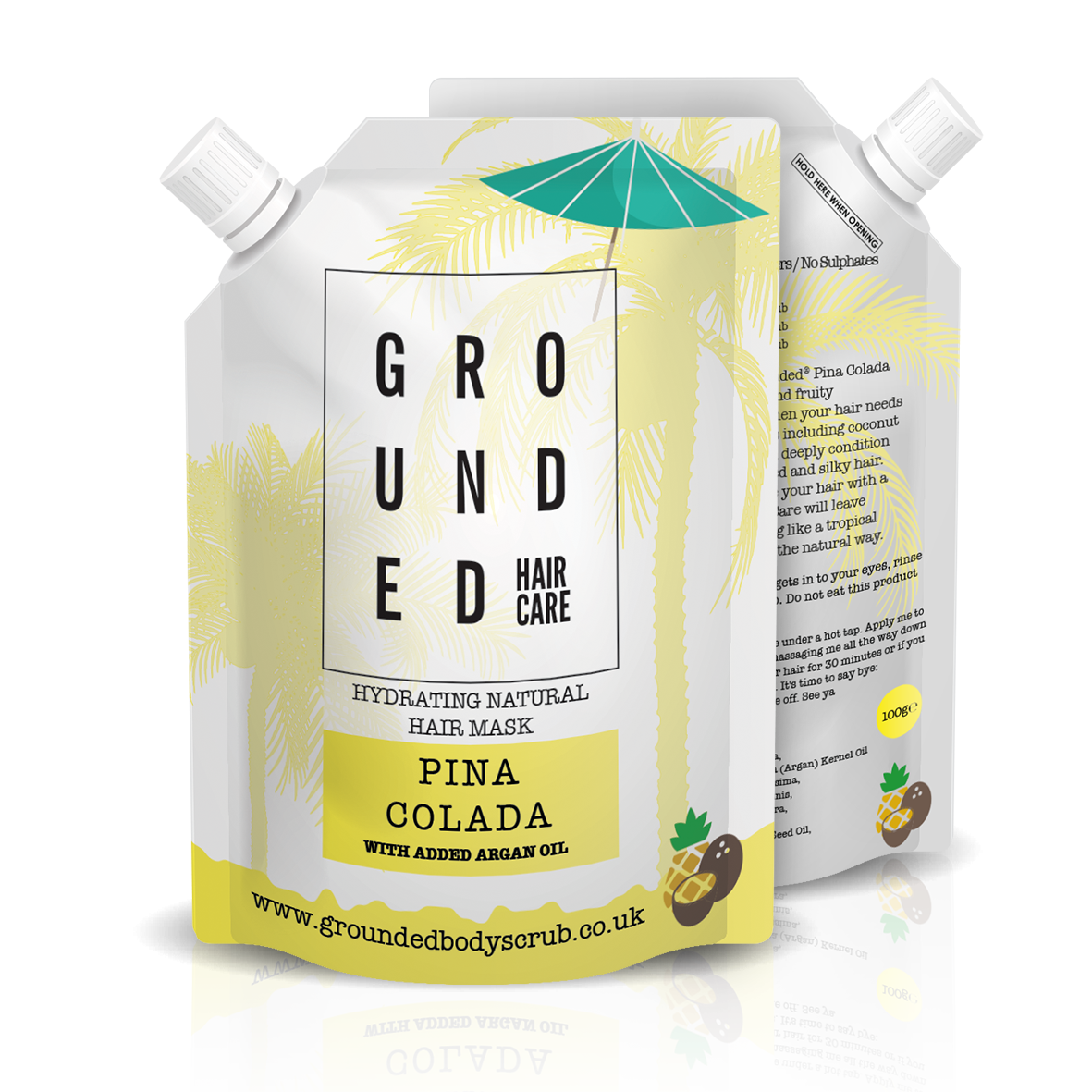 Hair Mask Pina Colada-GROUNDED BODY-HBYTALA