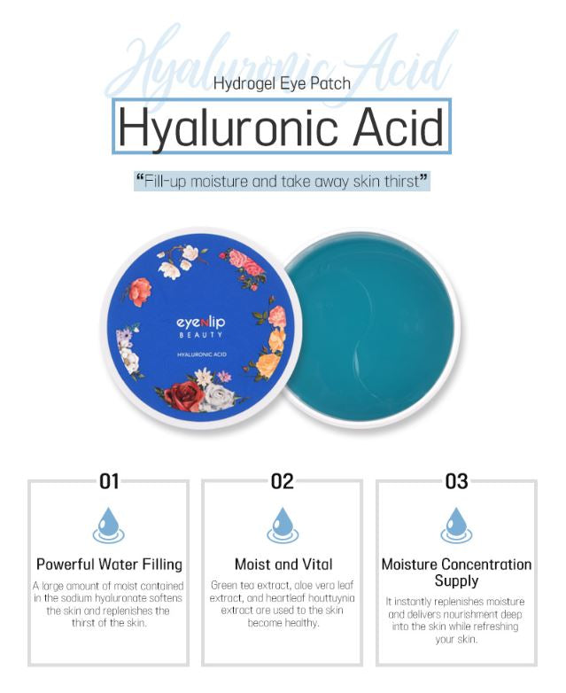 Hydro-gel Eye Patch Eyenlip Hyaluronic Acid 60 patches-EYENLIP-HBYTALA