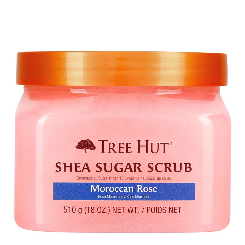 Moroccan rose Shea Sugar Scrub-TREE HUT-HBYTALA
