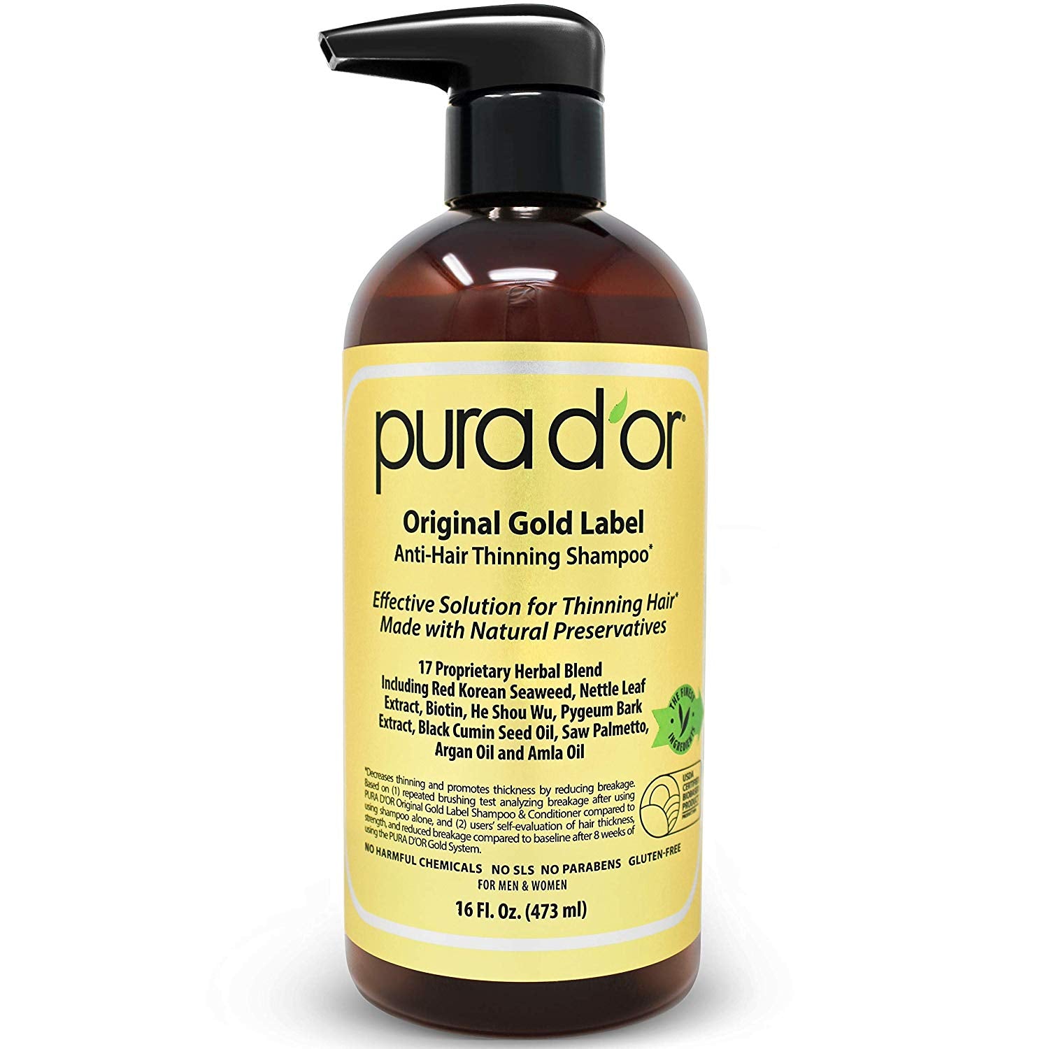 Original Gold Label Anti-Thinning Biotin-PURA D'OR-HBYTALA